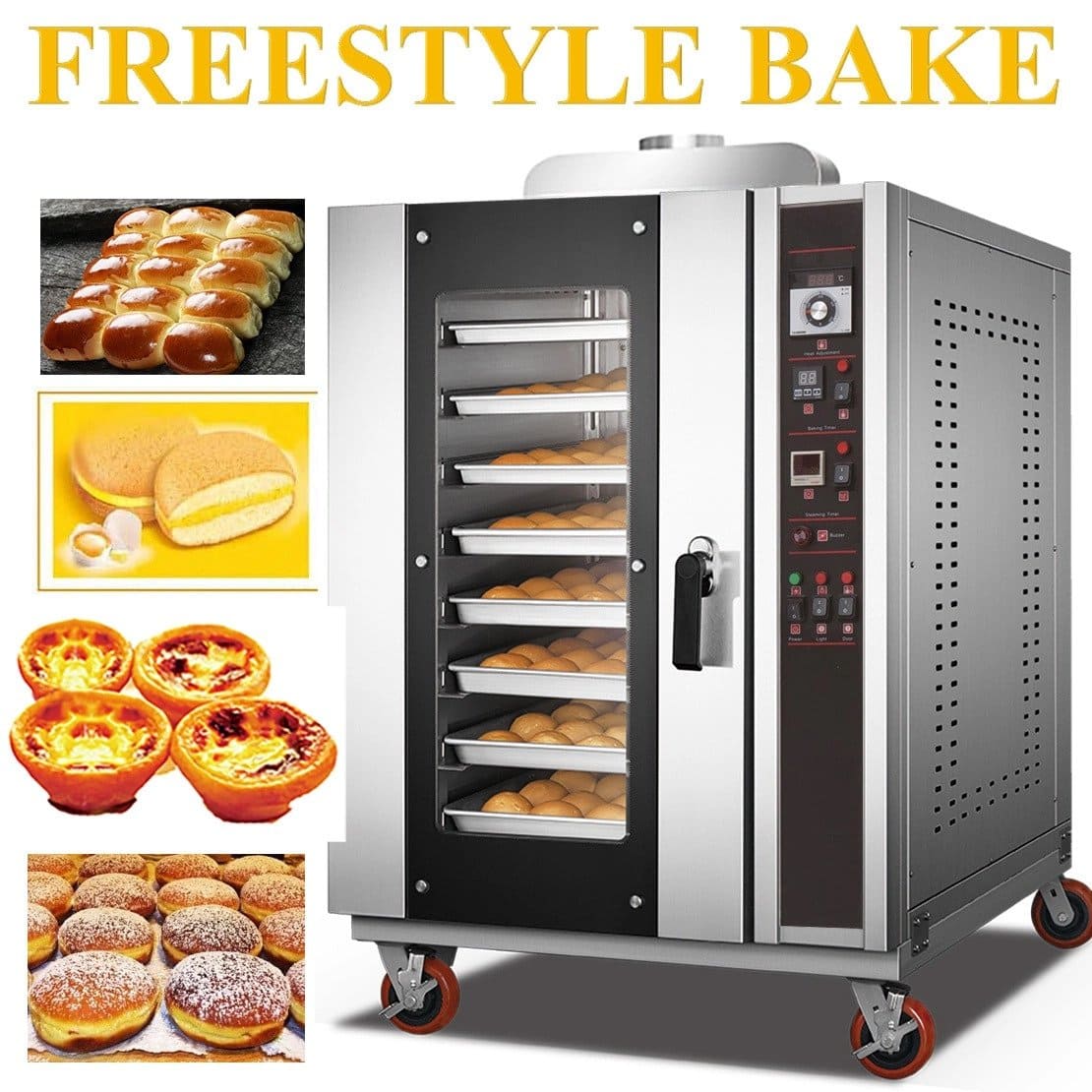 5 Trays Gas Convection Oven 